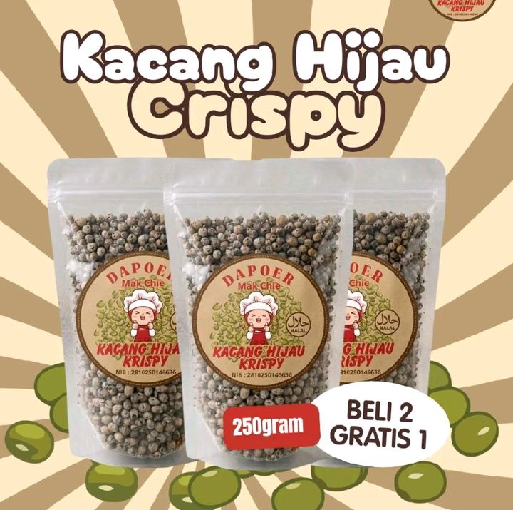 3 × 250G produk Dapoer Mak Chie